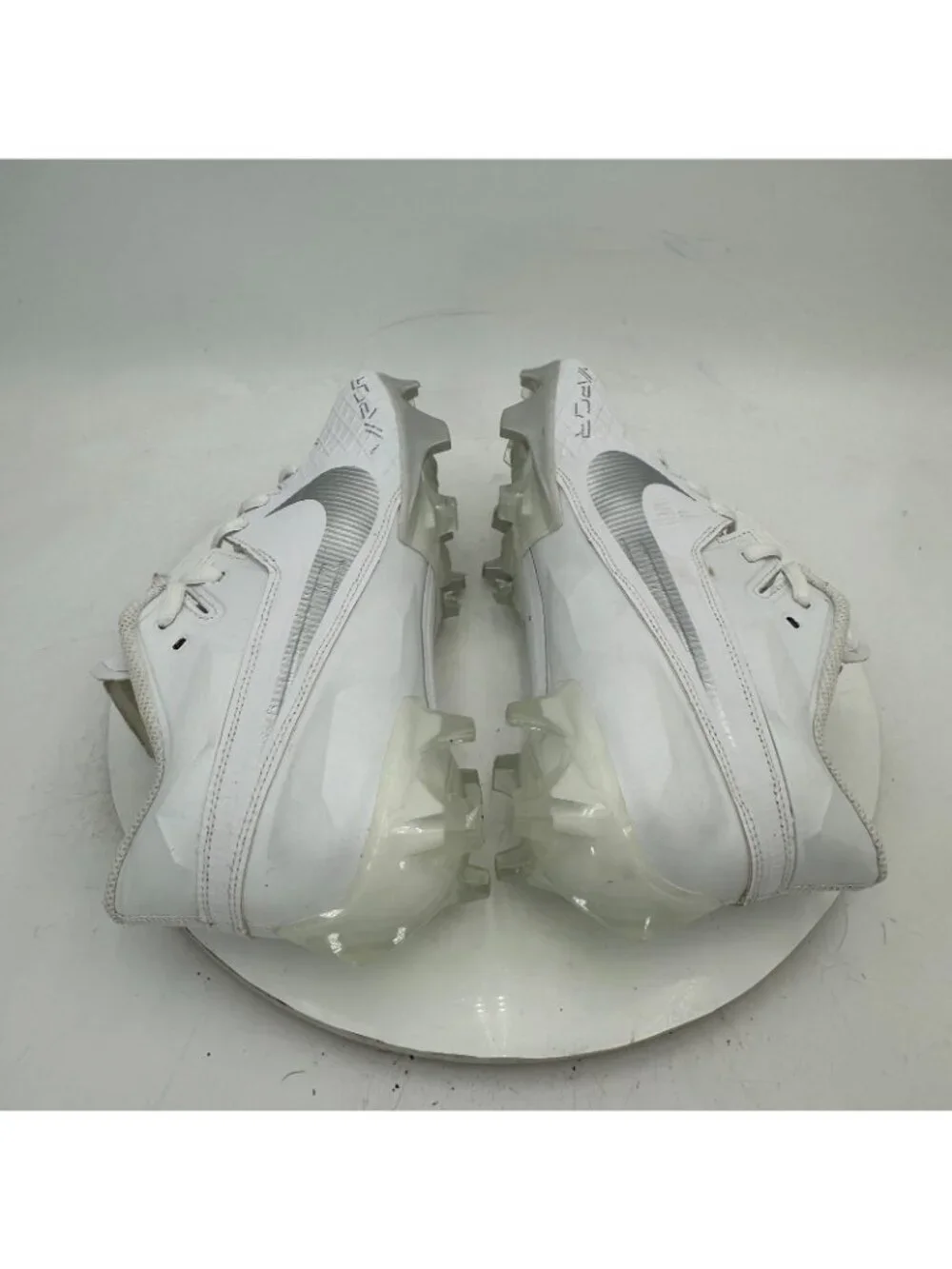 Nike Vapor Edge Elite 360 2 Men Size 7 DA5457-100 White Silver Soccer Shoes